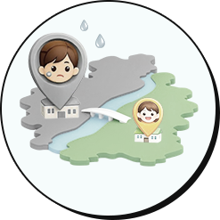 빈틈없는 마음건강 지원체계 아이콘