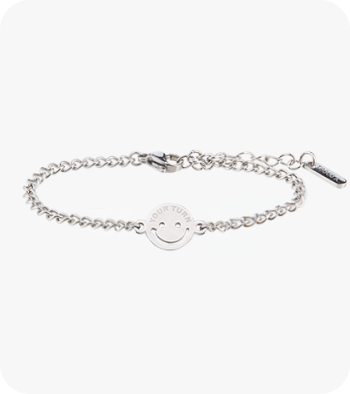 굿네이버스 기부 굿즈 캠페인 안내 이미지/ 유어턴 아동용 스마일 팔찌