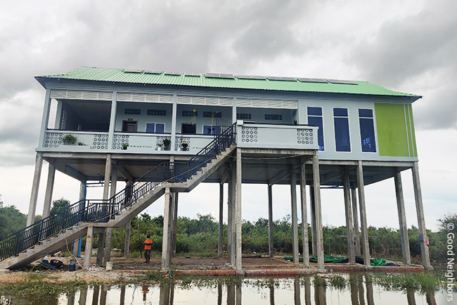 굿네이버스 캄보디아, 엑프놈 지역 헬스센터 완공식 진행