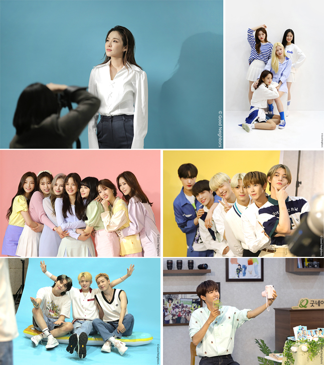 3~8월 세계 이슈데이 자선 화보 비하인드컷