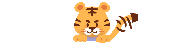 기대하는 모습의 이모티콘 