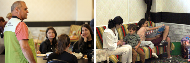 루마니아 콘스탄차 우크라이나 난민 지원 모습