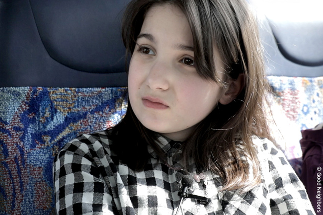 굿네이버스 이동지원 버스에서 만난 소피아