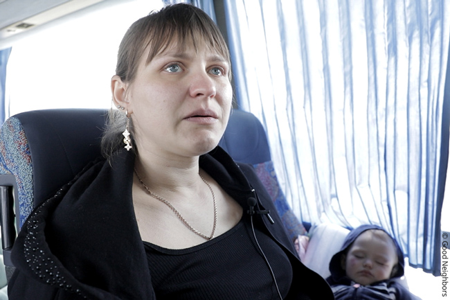 굿네이버스 이동지원 버스에서 만난 올가