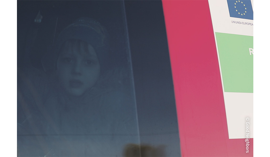 루마니아로 넘어온 아이