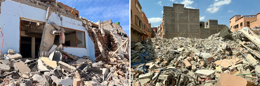 모로코 지진 상황