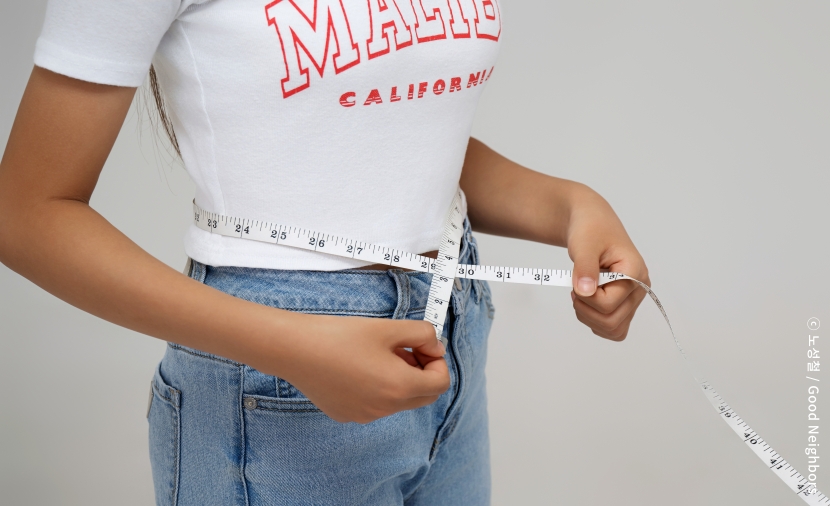 섭식장애 컨셉사진