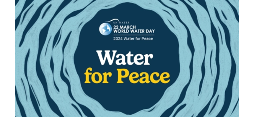 세계 물의 날 슬로건 '평화를 위한 물 활용'