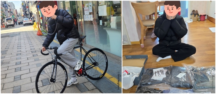 굿네이버스 국내위기가정지원캠페인 재하 결과보고_자전거,의복 지원