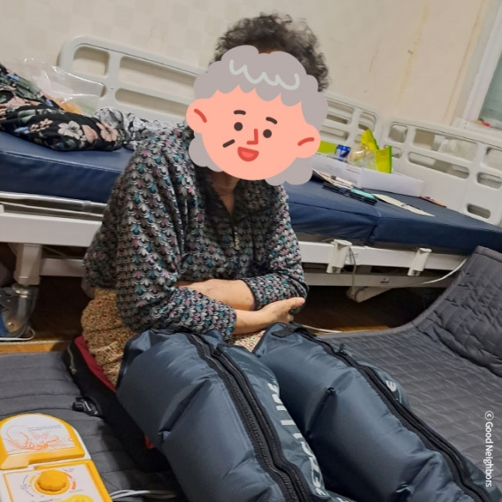 굿네이버스 국내위기가정지원캠페인 재하 결과보고_조모 건강보조기기 지원