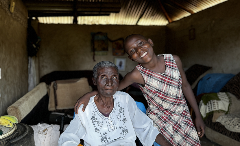 희망편지쓰기대회 주인공 줄리엣과 할머니