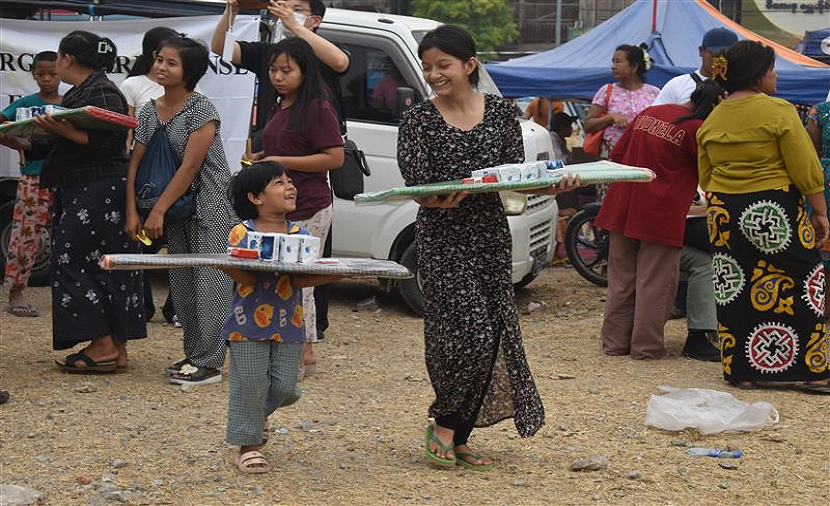 미얀마 긴급구호
