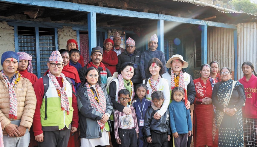 네팔 사업장 방문