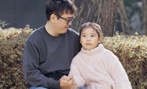 아픈 아빠와 서아의 약속