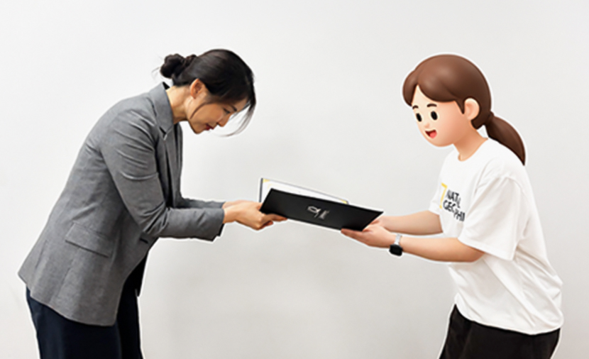 자립준비를 위해 일하고 있는 청년