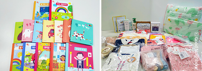 동화책,의복류과 이불