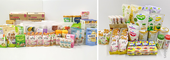 분유 및 이유식