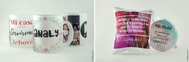 헤레나가 맞춤 제작한 굿즈