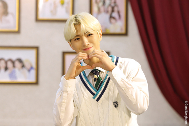 CIX 멤버 용희 모습