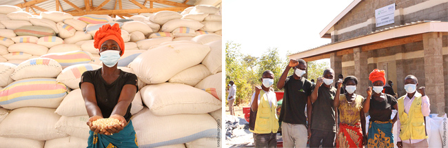 굿네이버스 말라위 참베 조합원들 모습 