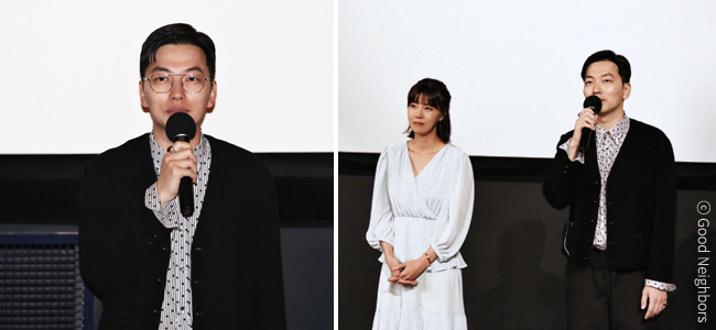 어린 의뢰인 장규성 감독, 배우 유선, 배우 이동휘