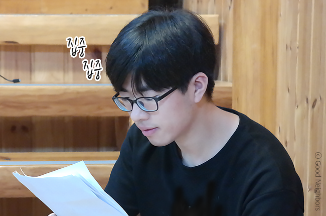 대학생 재학 시절 앳된 윤재영님 모습