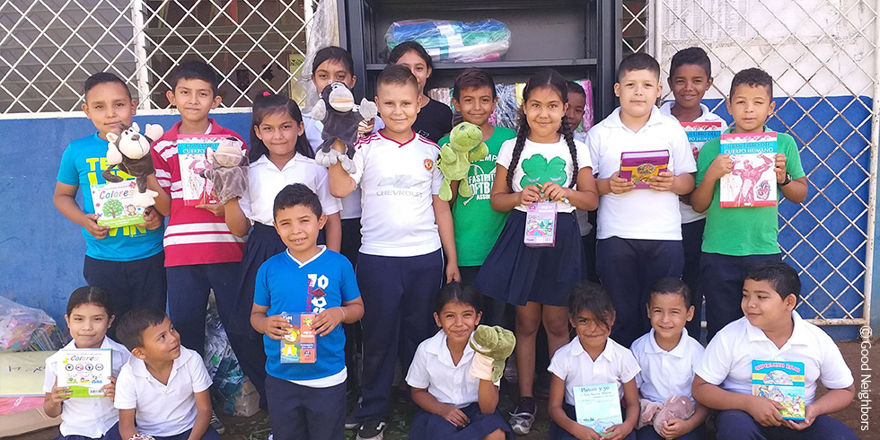 니카라과 학생들 사진
