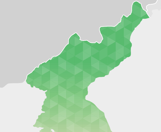 대북지원사업, 북한 지도 이미지